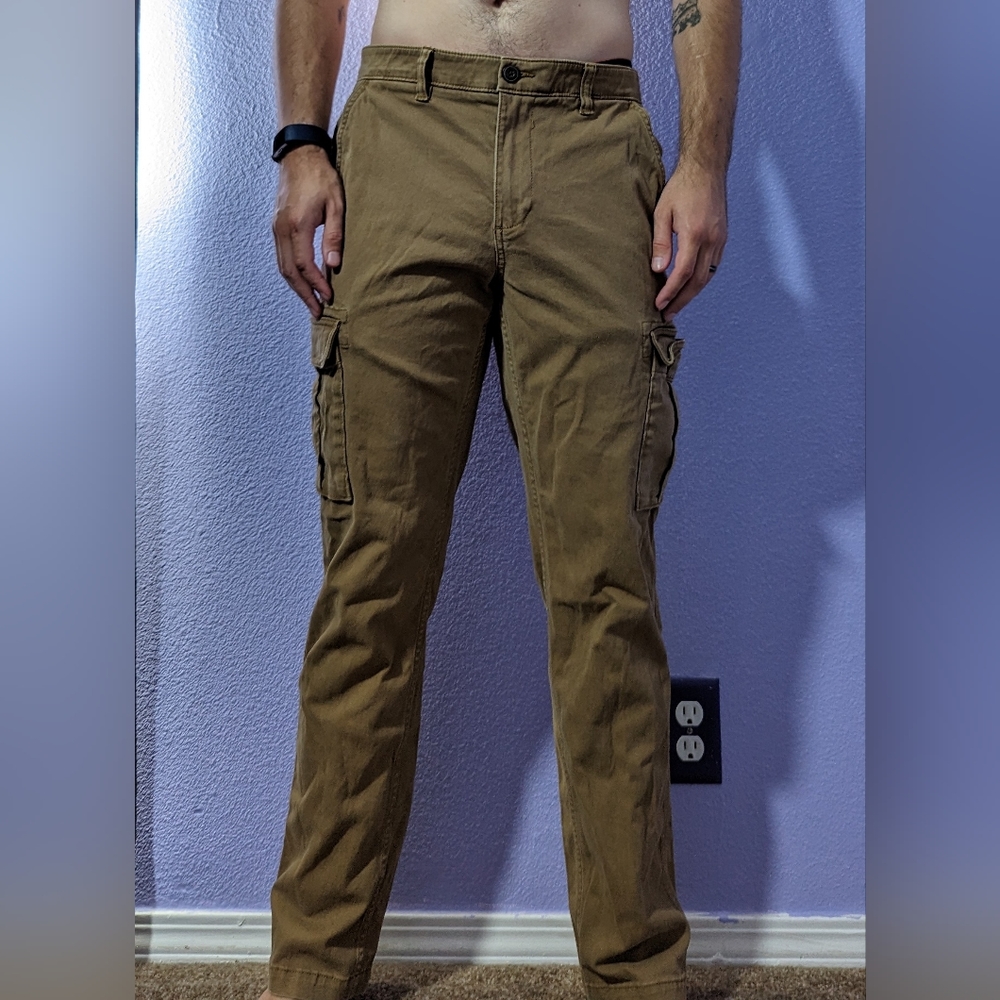 Sonoma Cargo Pants- Dark Khaki